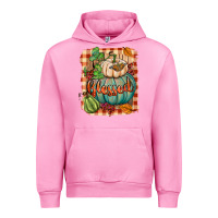 Fuchsia Pink Blessed Urban Hoodie - BundleAndBundleShop