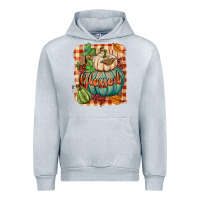 Heather Grey Blessed Urban Hoodie - BundleAndBundleShop