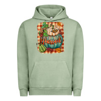 Pigment Oil Green Blessed Urban Hoodie - BundleAndBundleShop