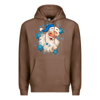 Chestnut winter christmas santa claus Premium Hoodie - MaliasSmallBusiness