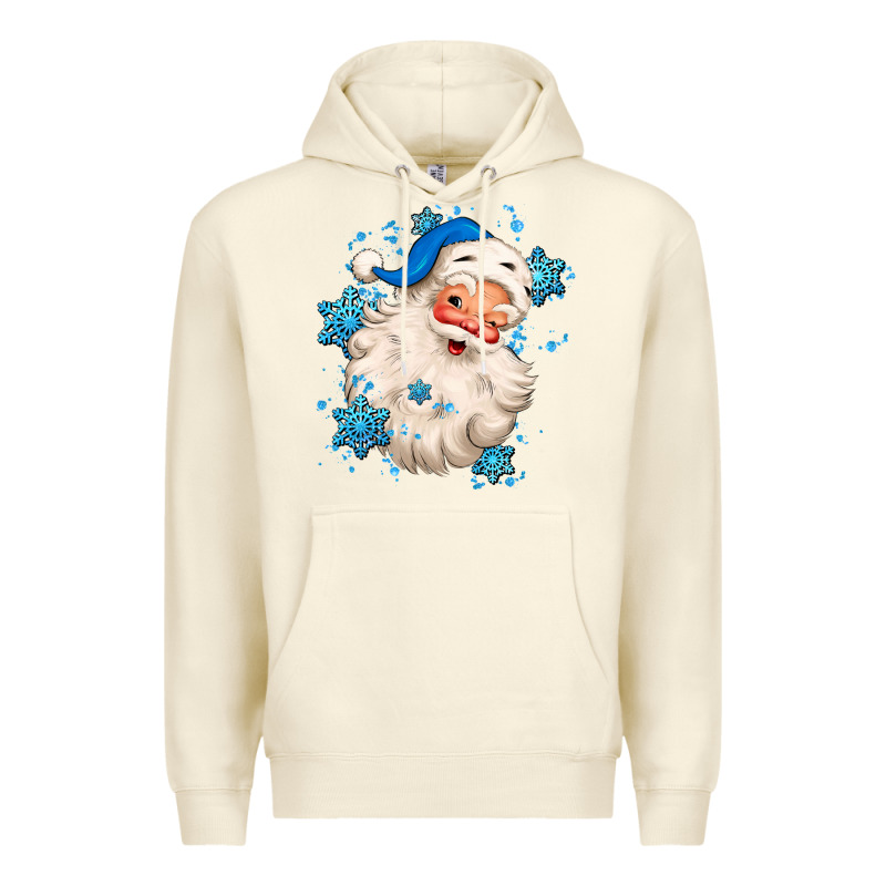 Winter Christmas Santa Claus Premium Hoodie by MaliasSmallBusiness | Teevron