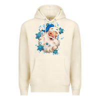 Tofu winter christmas santa claus Premium Hoodie - MaliasSmallBusiness