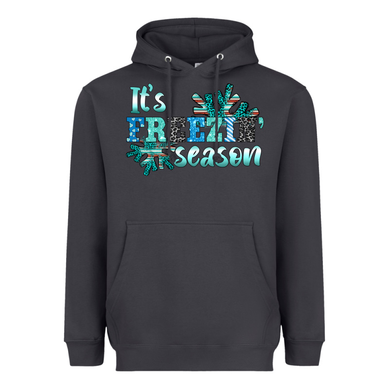 It's Freezin' Season Heavyweight Hoodie by AdoDesignShop | Teevron