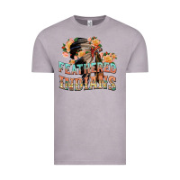 Vintage Zinc feathered indians Vintage Tee - texasbilliewilder