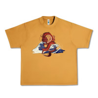 Peanut Butter asian dragon and ocean waves Urban Heavy Tee - RanaPortraitStore