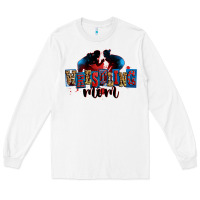 White wrestling mom Long Sleeve Tee - Zillion Design Studio