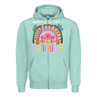 Seafoam happiness is being a grandma Zipper Hoodie - JahusDesignShop