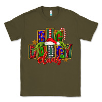 Army Green Christmas big daddy claus Classic Tee - FaDigitalArtStudio