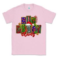 Bubblegum Pink Christmas big daddy claus Classic Tee - FaDigitalArtStudio