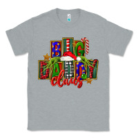 Heather Grey Christmas big daddy claus Classic Tee - FaDigitalArtStudio
