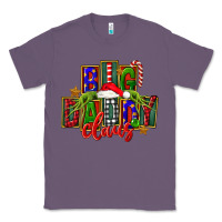 Lavender Christmas big daddy claus Classic Tee - FaDigitalArtStudio