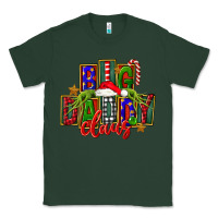 Sports Green Christmas big daddy claus Classic Tee - FaDigitalArtStudio