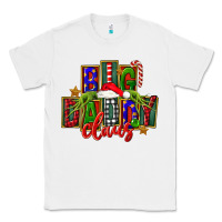 White Christmas big daddy claus Classic Tee - FaDigitalArtStudio