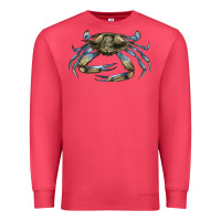 Cardinal Crab Premium Sweatshirt - LillyAllenDesigns