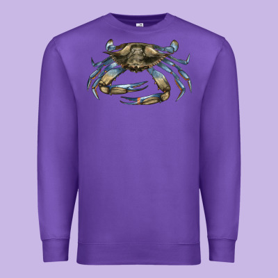 Crab Premium Sweatshirt Designed By Lillyallendesigns