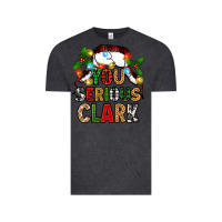 Vintage Black you serious clark Vintage Tee - Zillion Design Studio