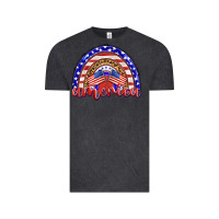 Vintage Black america rainbow Vintage Tee - BarkalooDesign