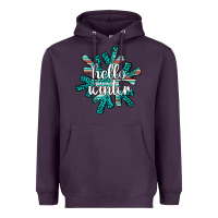 Plum hello winter Heavyweight Hoodie - AdoDesignShop
