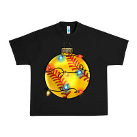 Black christmas softball Urban Heavy Tee - Zillion Design Studio