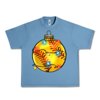 Pebble Blue christmas softball Urban Heavy Tee - Zillion Design Studio