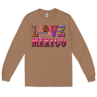 Toasted Coconut love mexico Long Sleeve Tee - CTS Tumbler Store
