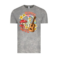 Cloud Rock hippie soul with peace Vintage Tee - texasbilliewilder