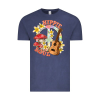Vintage Denim hippie soul with peace Vintage Tee - texasbilliewilder