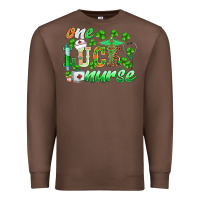 Chestnut st.patricks one lucky nurse Premium Sweatshirt - BarkalooDesign