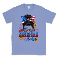 Colony Blue All American Babe 4th of July Classic Tee - CowGirlArtShop