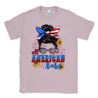 Lilac All American Babe 4th of July Classic Tee - CowGirlArtShop