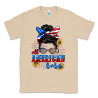 Mushroom All American Babe 4th of July Classic Tee - CowGirlArtShop