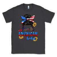Smoke All American Babe 4th of July Classic Tee - CowGirlArtShop