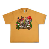 Peanut Butter Christmas donkeys Urban Heavy Tee - BarkalooDesign