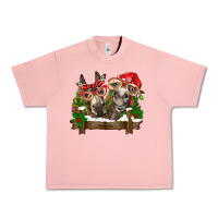 Salmon Christmas donkeys Urban Heavy Tee - BarkalooDesign