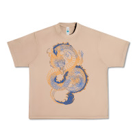 Burro blue and orange dragon Urban Heavy Tee - RanaPortraitStore