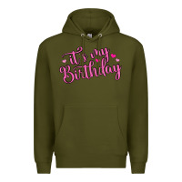 Army Green it s my birthday Premium Hoodie - MaliasSmallBusiness