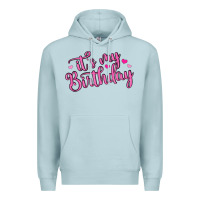 Blue Mist it s my birthday Premium Hoodie - MaliasSmallBusiness