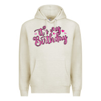 Oatmeal Heather it s my birthday Premium Hoodie - MaliasSmallBusiness