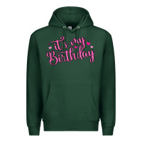 Sports Green it s my birthday Premium Hoodie - MaliasSmallBusiness