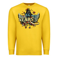 Lemon oh my stars america wings Premium Sweatshirt - NancyCooperArtShop