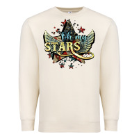 Sandshell oh my stars america wings Premium Sweatshirt - NancyCooperArtShop
