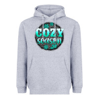 Heather Grey cozy season Heavyweight Hoodie - AdoDesignShop