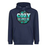 Navy cozy season Heavyweight Hoodie - AdoDesignShop