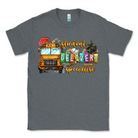 Charcoal Heather Student Delivery Specialist Classic Tee - CowhideDigitalArt