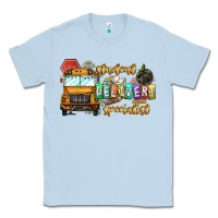 Dusty Blue Student Delivery Specialist Classic Tee - CowhideDigitalArt