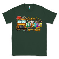 Sports Green Student Delivery Specialist Classic Tee - CowhideDigitalArt