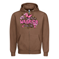 Chestnut this is what a warrior looks like Zipper Hoodie - AdoDesignShop