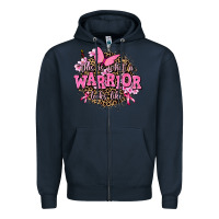 Navy this is what a warrior looks like Zipper Hoodie - AdoDesignShop