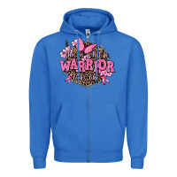 True Royal this is what a warrior looks like Zipper Hoodie - AdoDesignShop