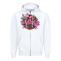 White this is what a warrior looks like Zipper Hoodie - AdoDesignShop